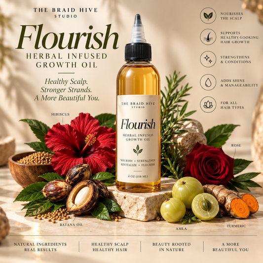Flourish | Herbal Infused Growth Oil